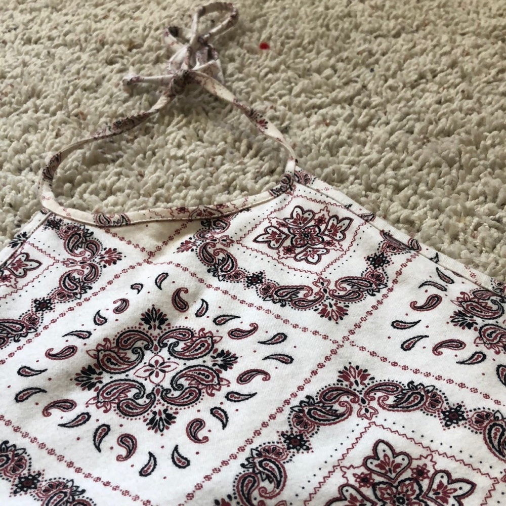 Bandana Halter Top - Picture 2 of 4